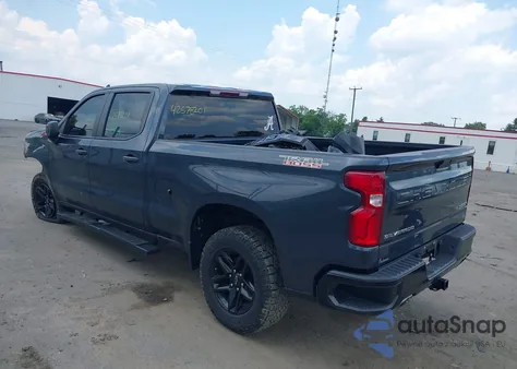 2021 Chevrolet Silverado 1500 4Wd Standard Bed Custom Trail Boss from USA, damaged, VIN 1GCPYCEF8MZ449935